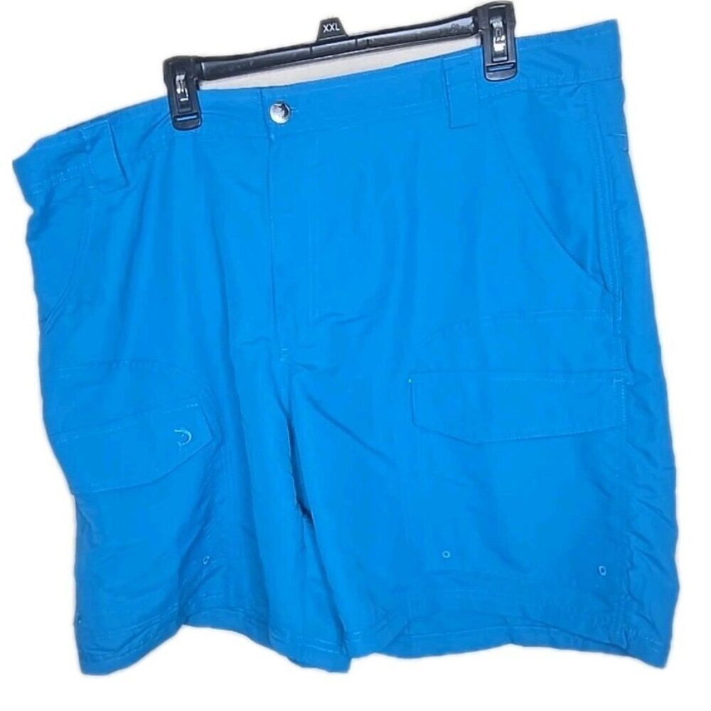 Reel Legends NWT Sandbar Men's Shorts Size 32 Blue UPF 50 Wicking Boating t72